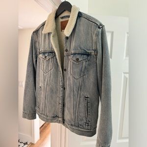 Levi’s L Sherpa Denim Jacket